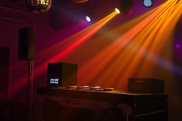 Small disco setup